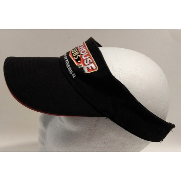 Firehouse Subs Uniform Hat Cap Lot Of 2 Strapback Work Sun Visor Black Fireman - Picture 12 of 16